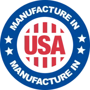Manufactured in USA seal